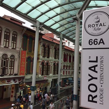 Royal Lodge @ Pagoda Street Singapore Exterior photo