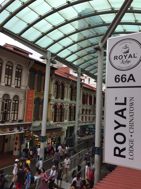 Royal Lodge @ Pagoda Street Singapore Exterior photo